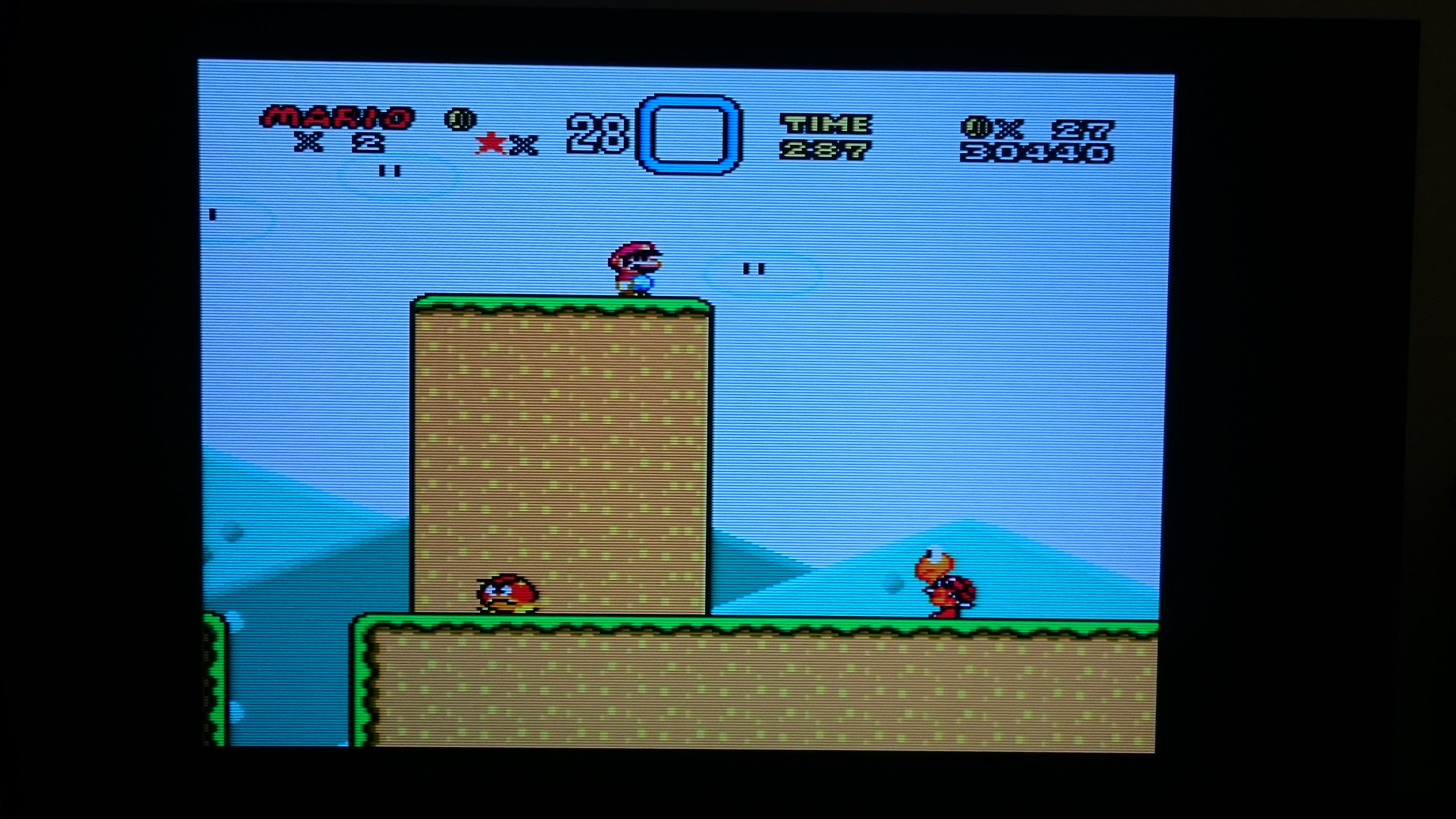 Super Mario World (mit Scanlines)