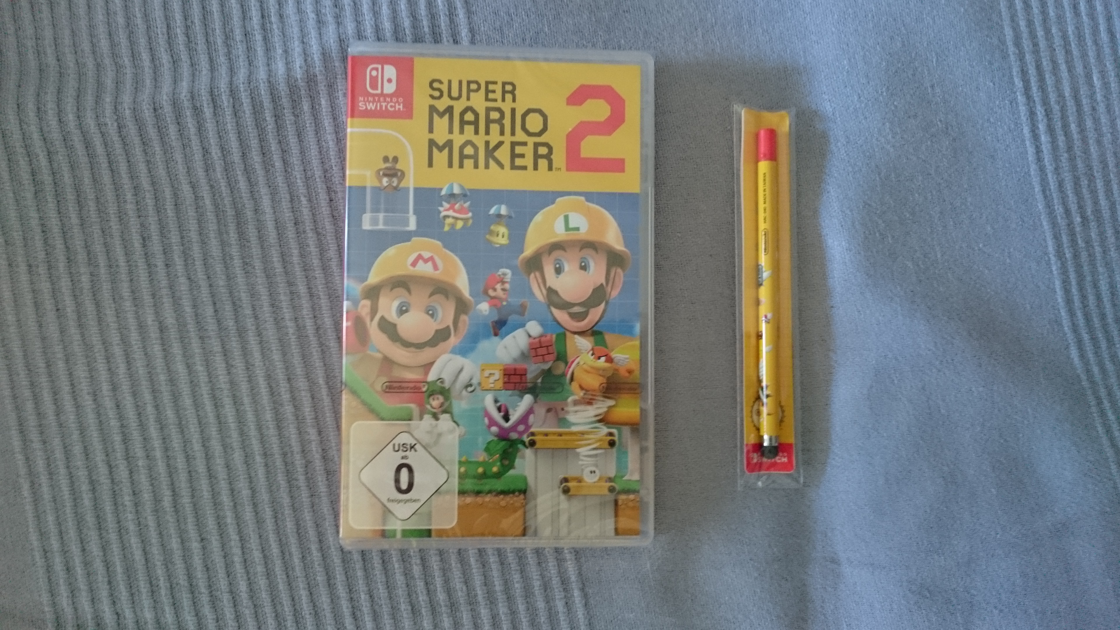 Super Mario Maker 2 + Touchpen